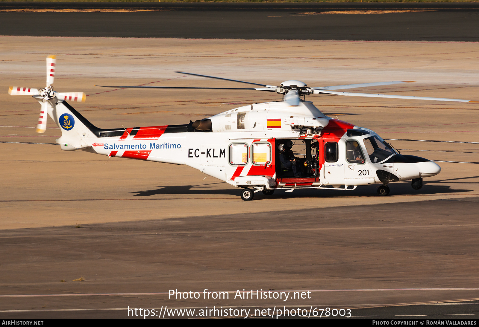 Aircraft Photo of EC-KLM | AgustaWestland AW-139 | Salvamento Marítimo | AirHistory.net #678003