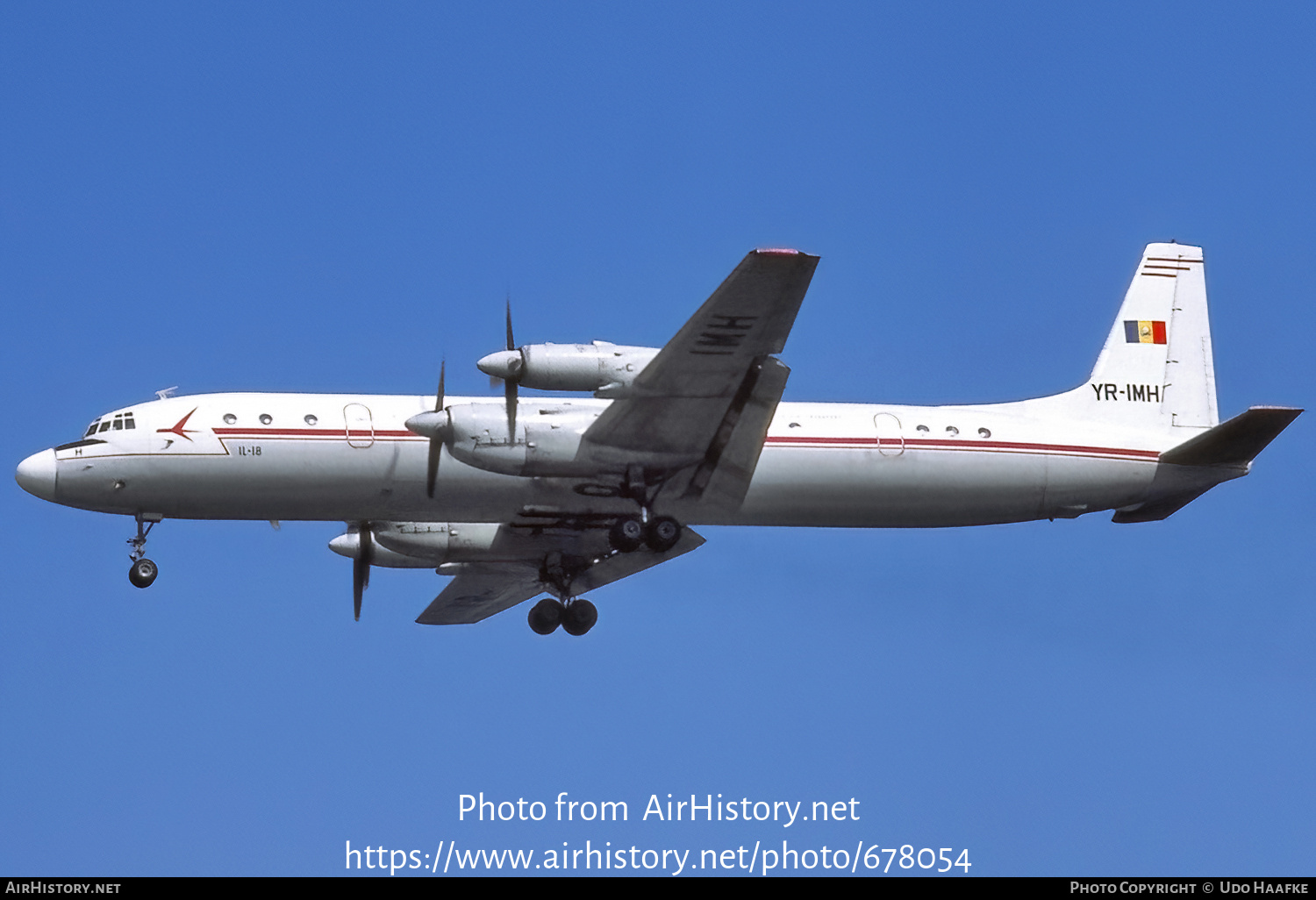 Aircraft Photo of YR-IMH | Ilyushin Il-18V | TAROM - Transporturile Aeriene Române | AirHistory.net #678054