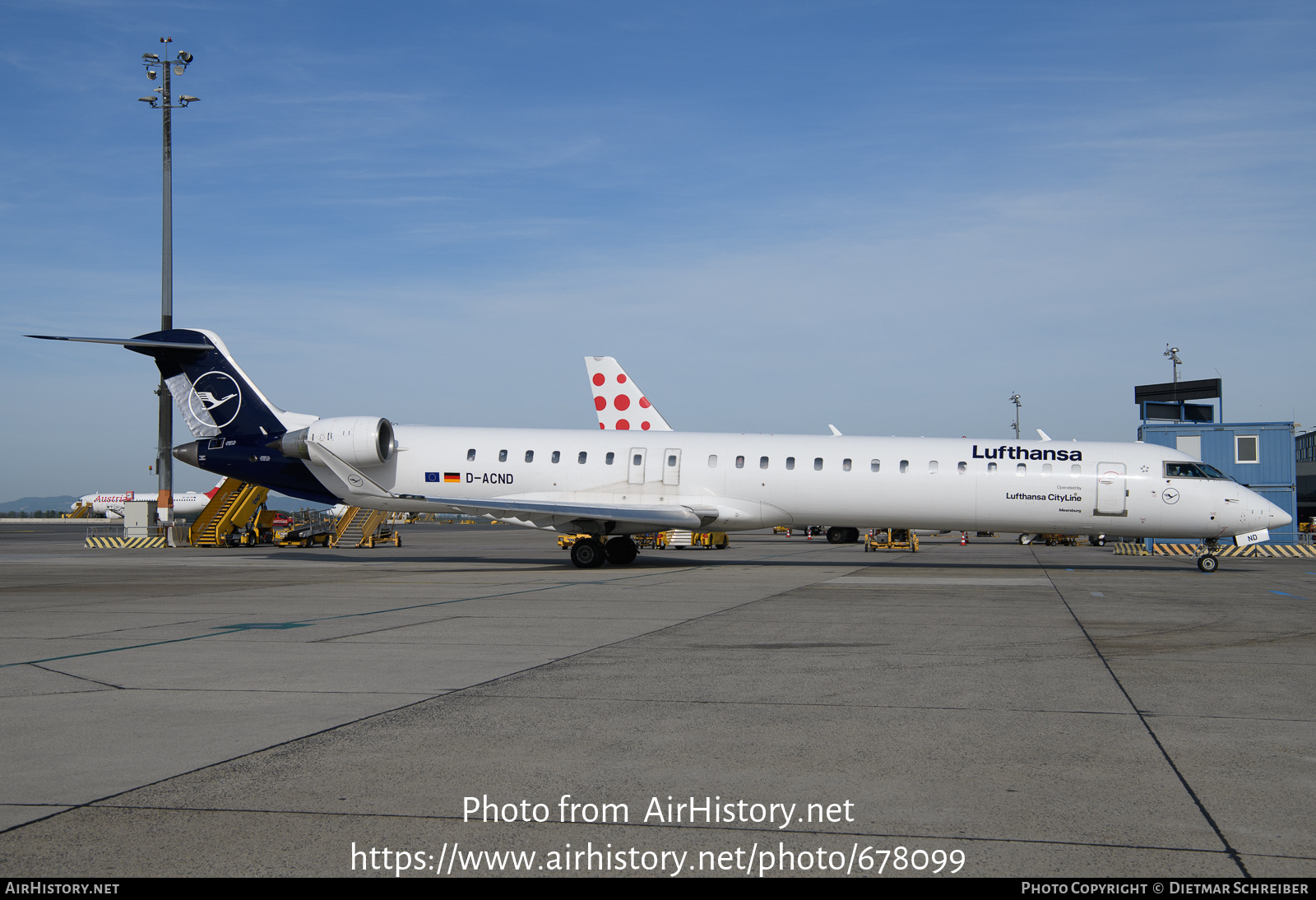 Aircraft Photo of D-ACND | Bombardier CRJ-900LR (CL-600-2D24) | Lufthansa | AirHistory.net #678099