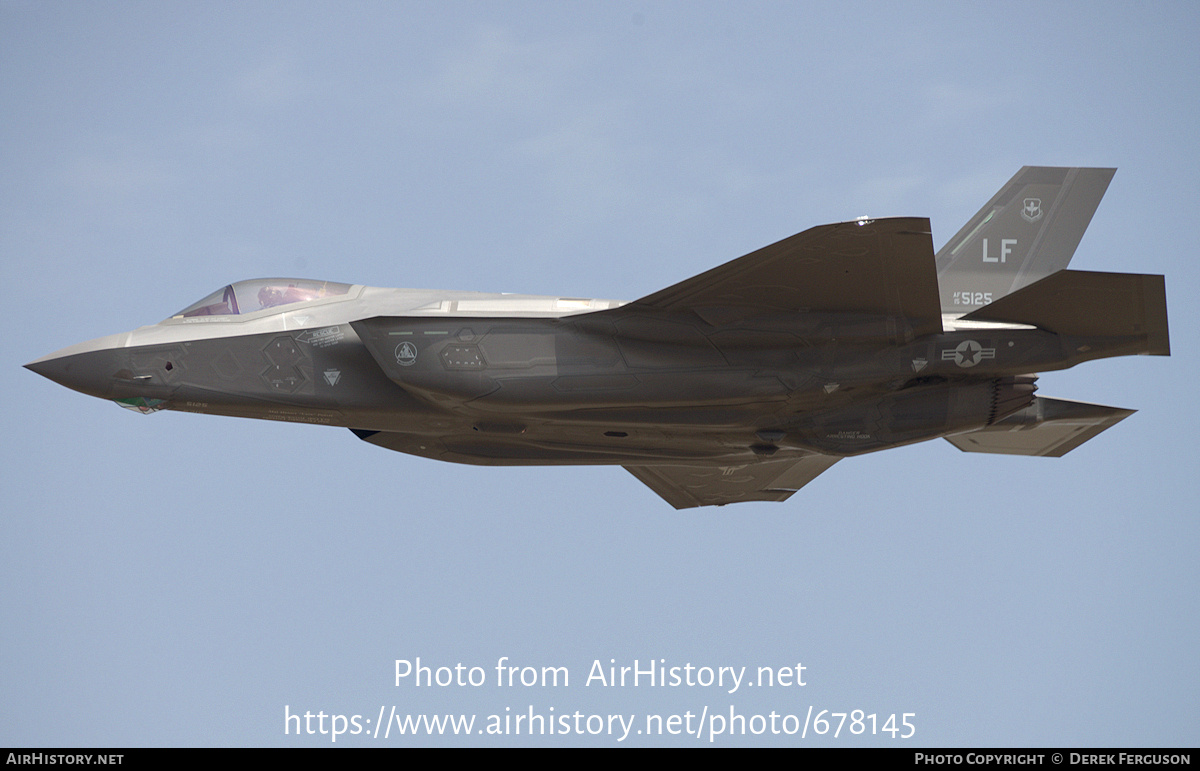 Aircraft Photo of 15-5125 / AF15-5125 | Lockheed Martin F-35A Lightning II | USA - Air Force | AirHistory.net #678145