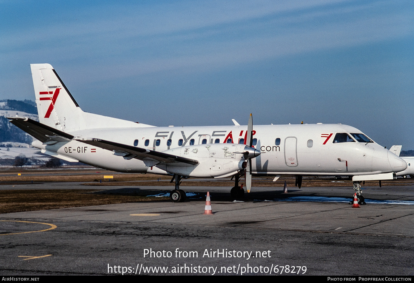 Aircraft Photo of OE-GIF | Saab-Fairchild SF-340A(QC) | Fairline | AirHistory.net #678279