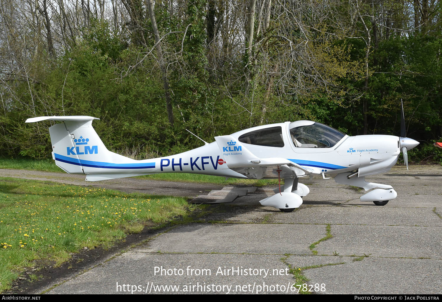 Aircraft Photo of PH-KFV | Diamond DA40 NG Diamond Star | KLM Flight Academy | AirHistory.net #678288
