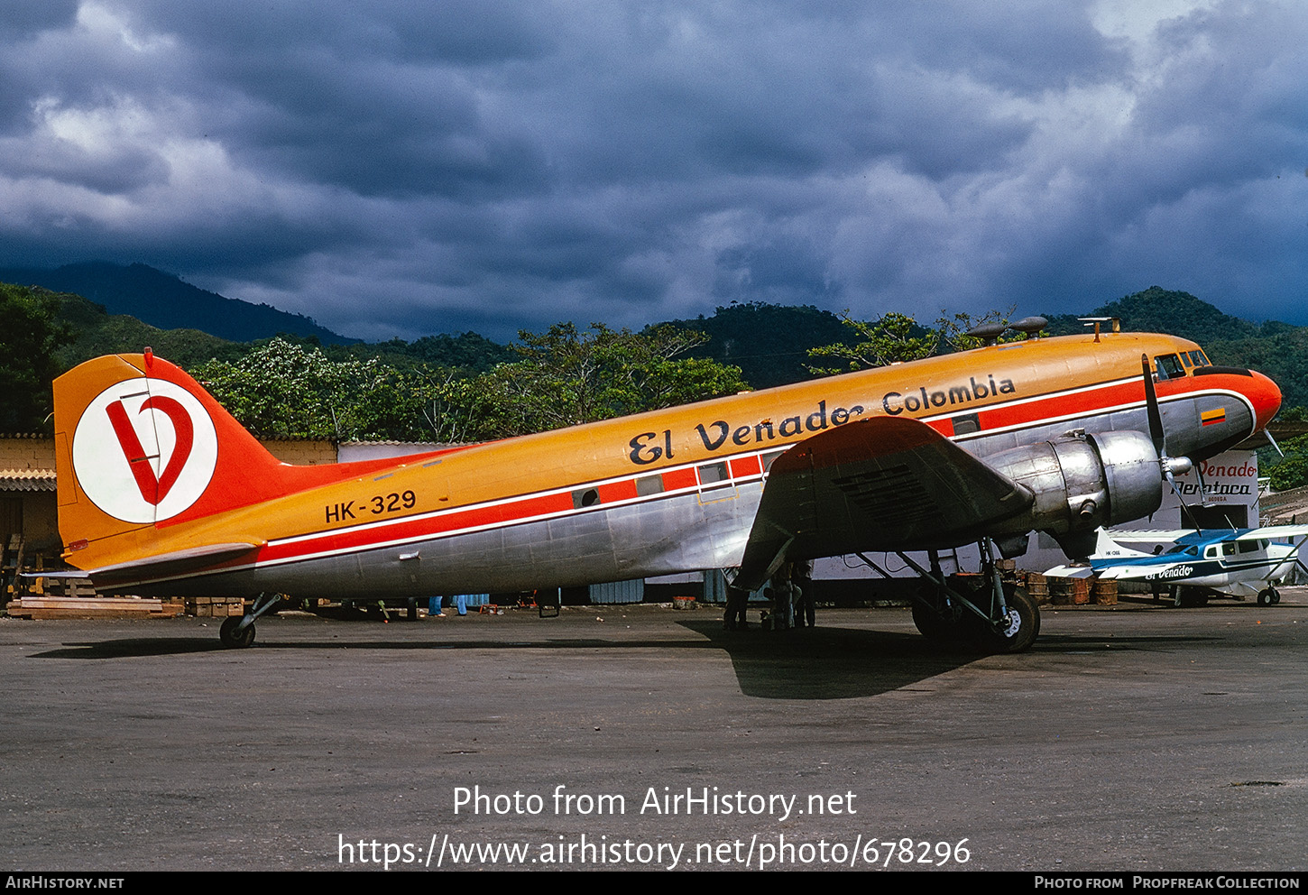 Aircraft Photo of HK-329 | Douglas DC-3... | Taxi Aéreo El Venado | AirHistory.net #678296