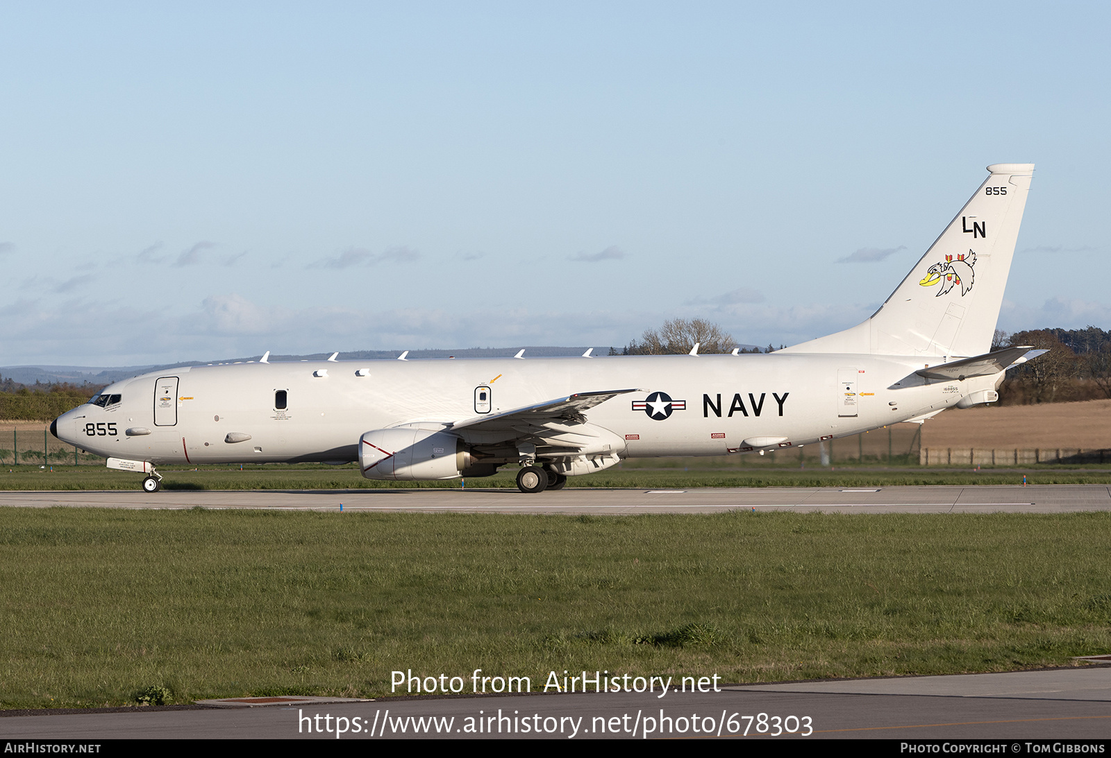 Aircraft Photo of 168855 | Boeing P-8A Poseidon | USA - Navy | AirHistory.net #678303