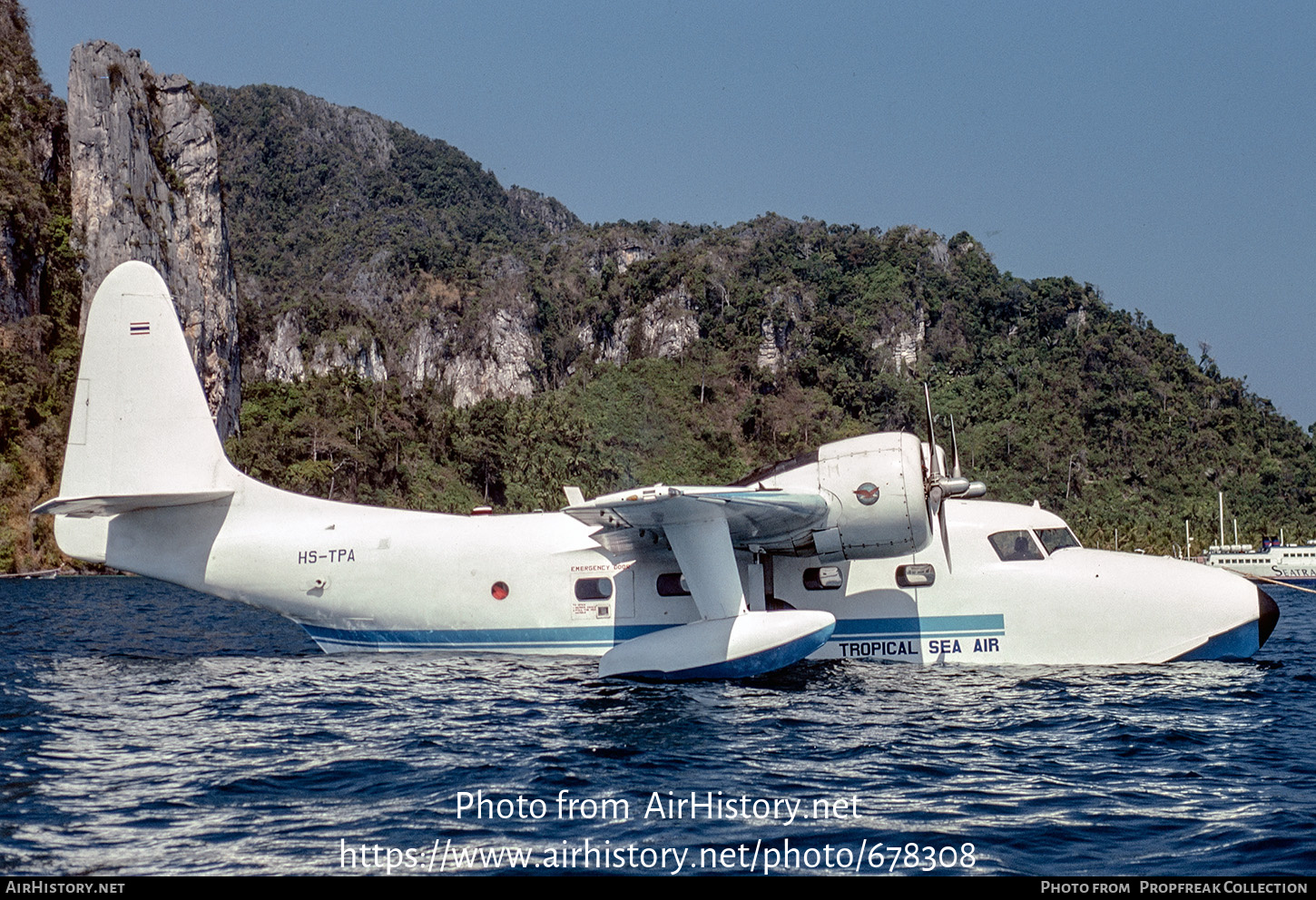 Aircraft Photo of HS-TPA | Grumman G-73 Mallard | Tropical Sea Air | AirHistory.net #678308