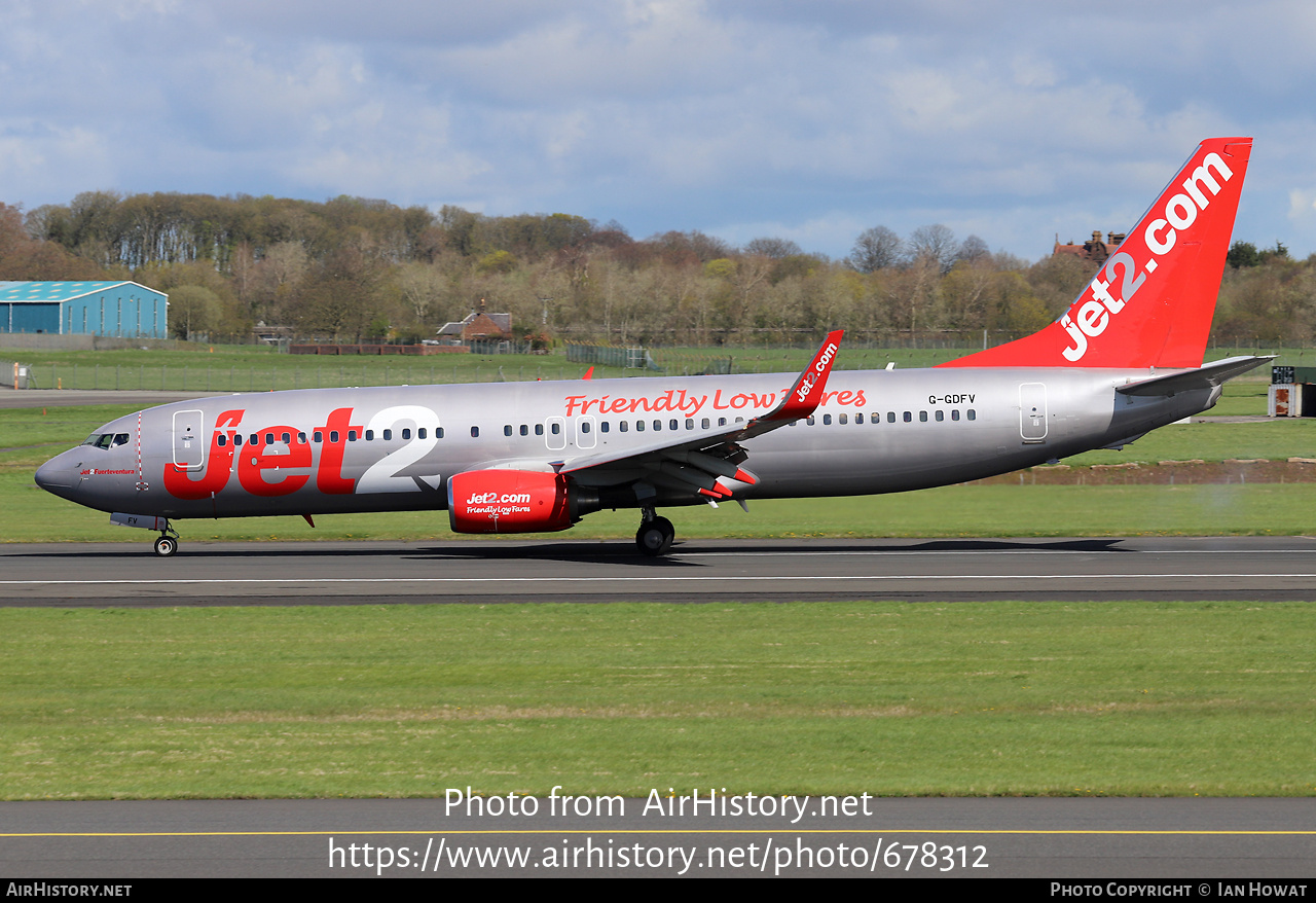 Aircraft Photo of G-GDFV | Boeing 737-85F | Jet2 | AirHistory.net #678312