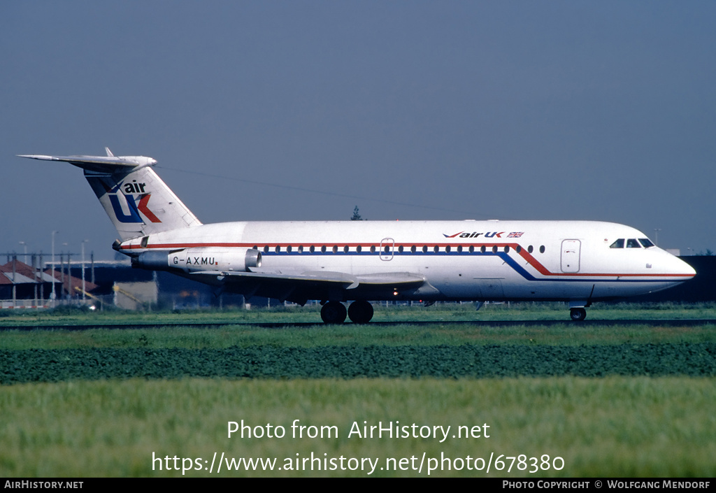 Aircraft Photo of G-AXMU | BAC 111-432FD One-Eleven | Air UK | AirHistory.net #678380