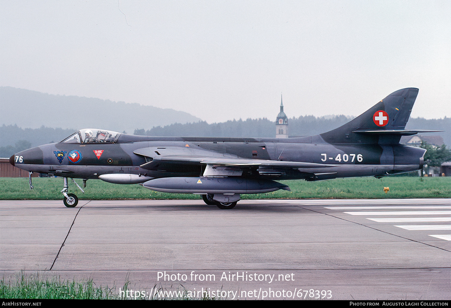 Aircraft Photo of J-4076 | Hawker Hunter F58 | Switzerland - Air Force | AirHistory.net #678393