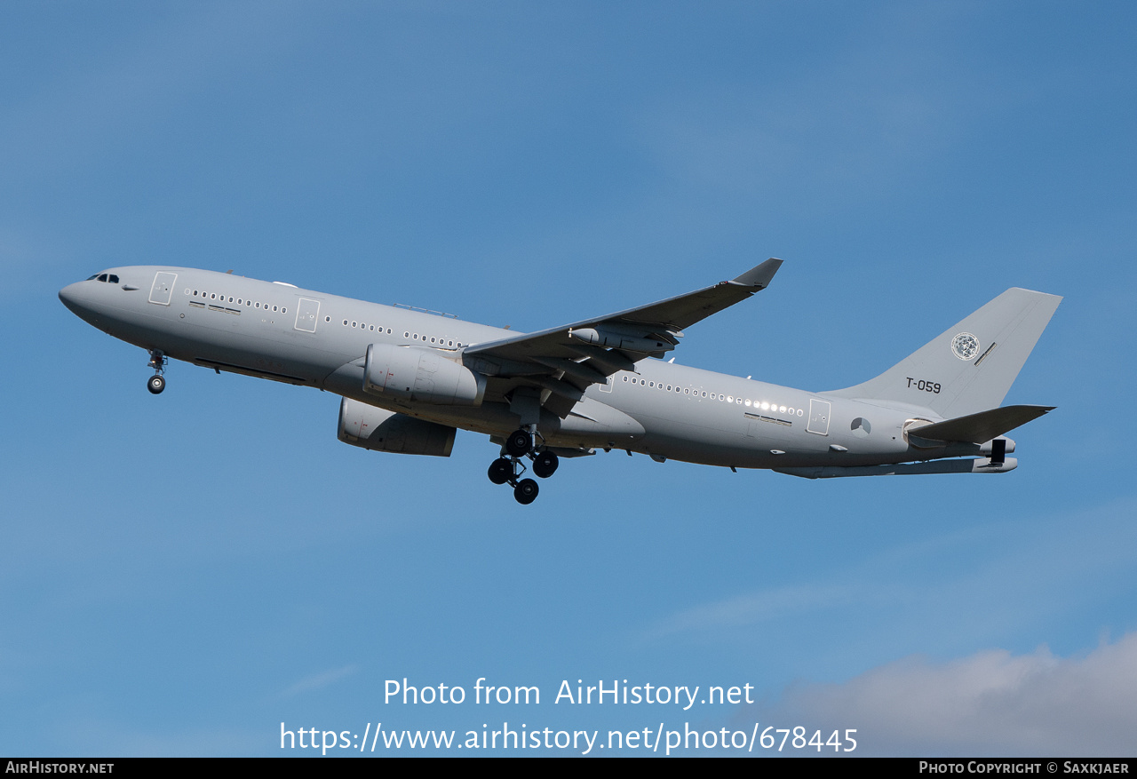 Aircraft Photo of T-059 | Airbus A330-243MRTT | Netherlands - Air Force | AirHistory.net #678445