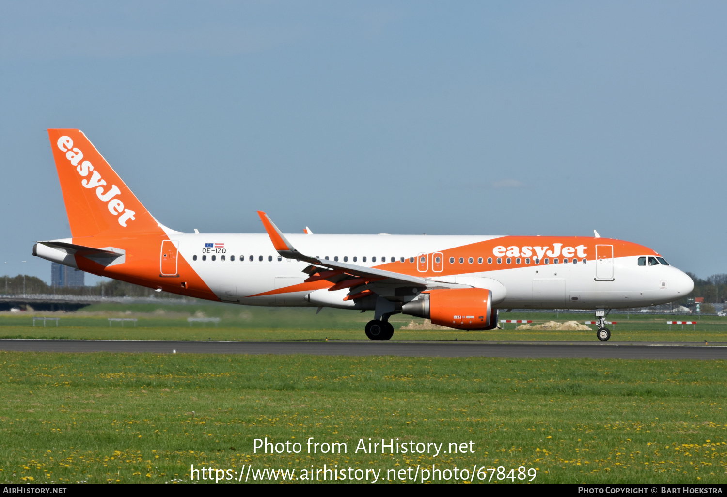 Aircraft Photo of OE-IZQ | Airbus A320-214 | EasyJet | AirHistory.net #678489