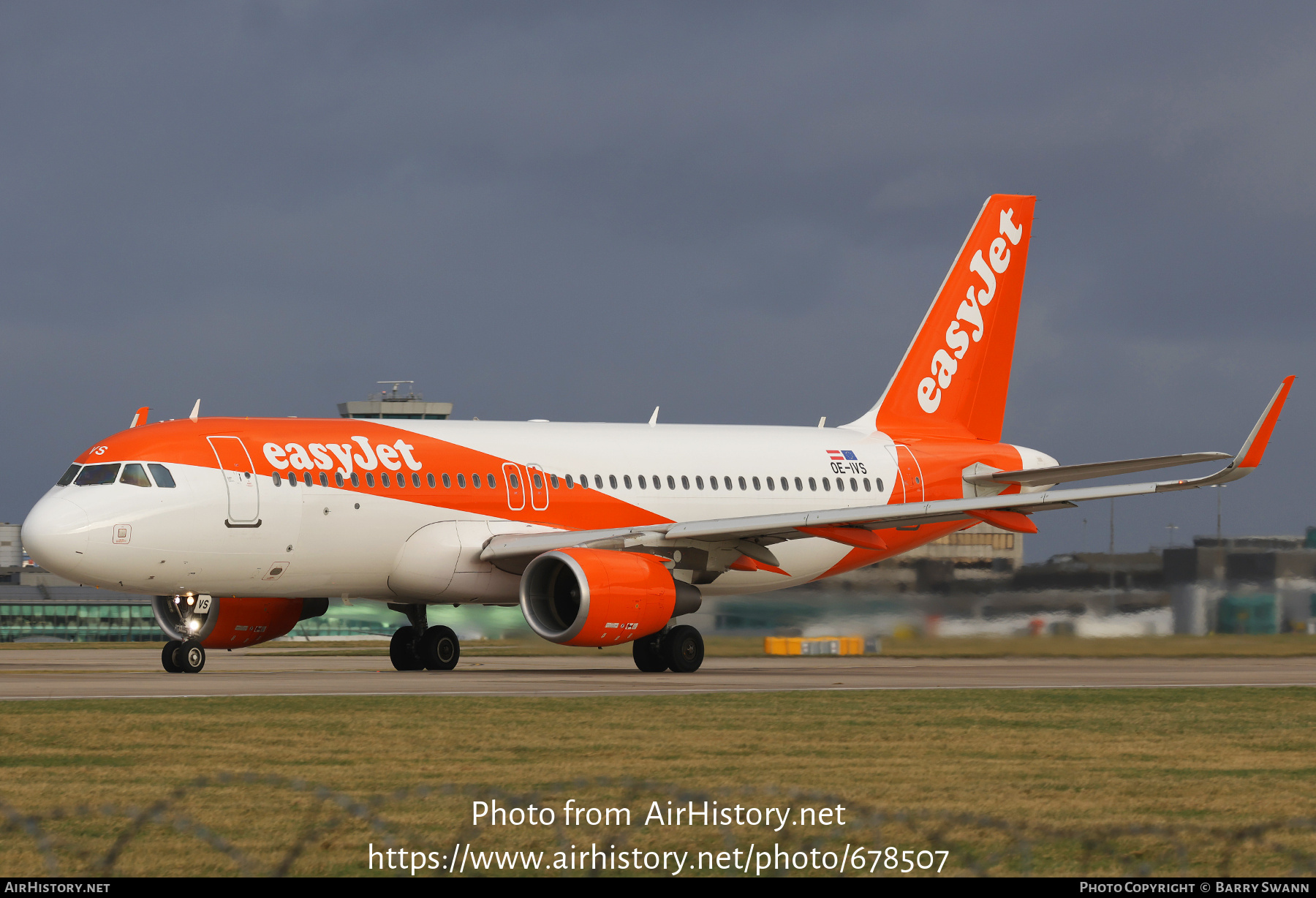 Aircraft Photo of OE-IVS | Airbus A320-214 | EasyJet | AirHistory.net #678507