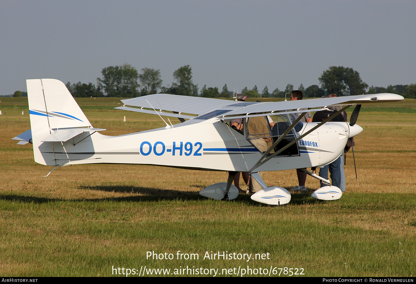 Aircraft Photo of OO-H92 | Aeropro Eurofox 912(2) | AirHistory.net #678522