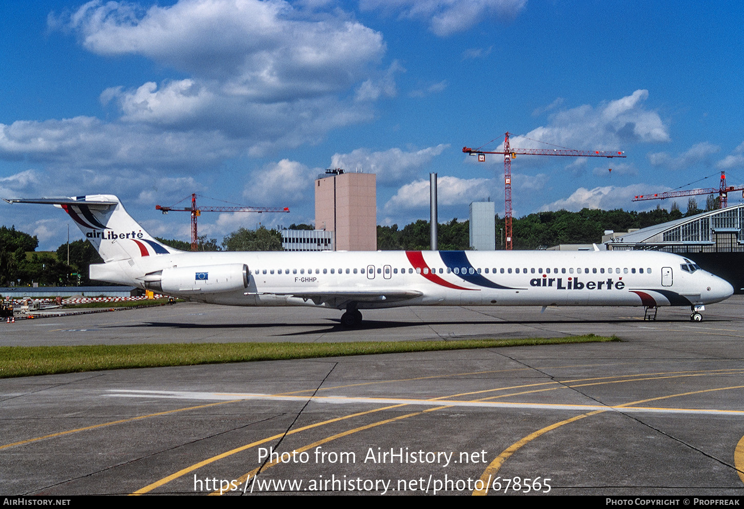 Aircraft Photo of F-GHHP | McDonnell Douglas MD-83 (DC-9-83) | Air Liberté | AirHistory.net #678565