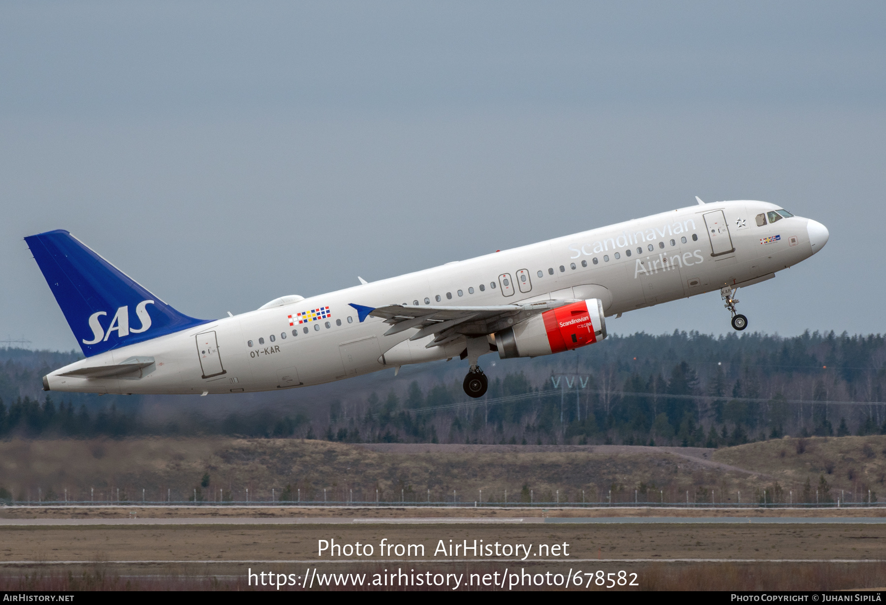 Aircraft Photo of OY-KAR | Airbus A320-232 | Scandinavian Airlines - SAS | AirHistory.net #678582