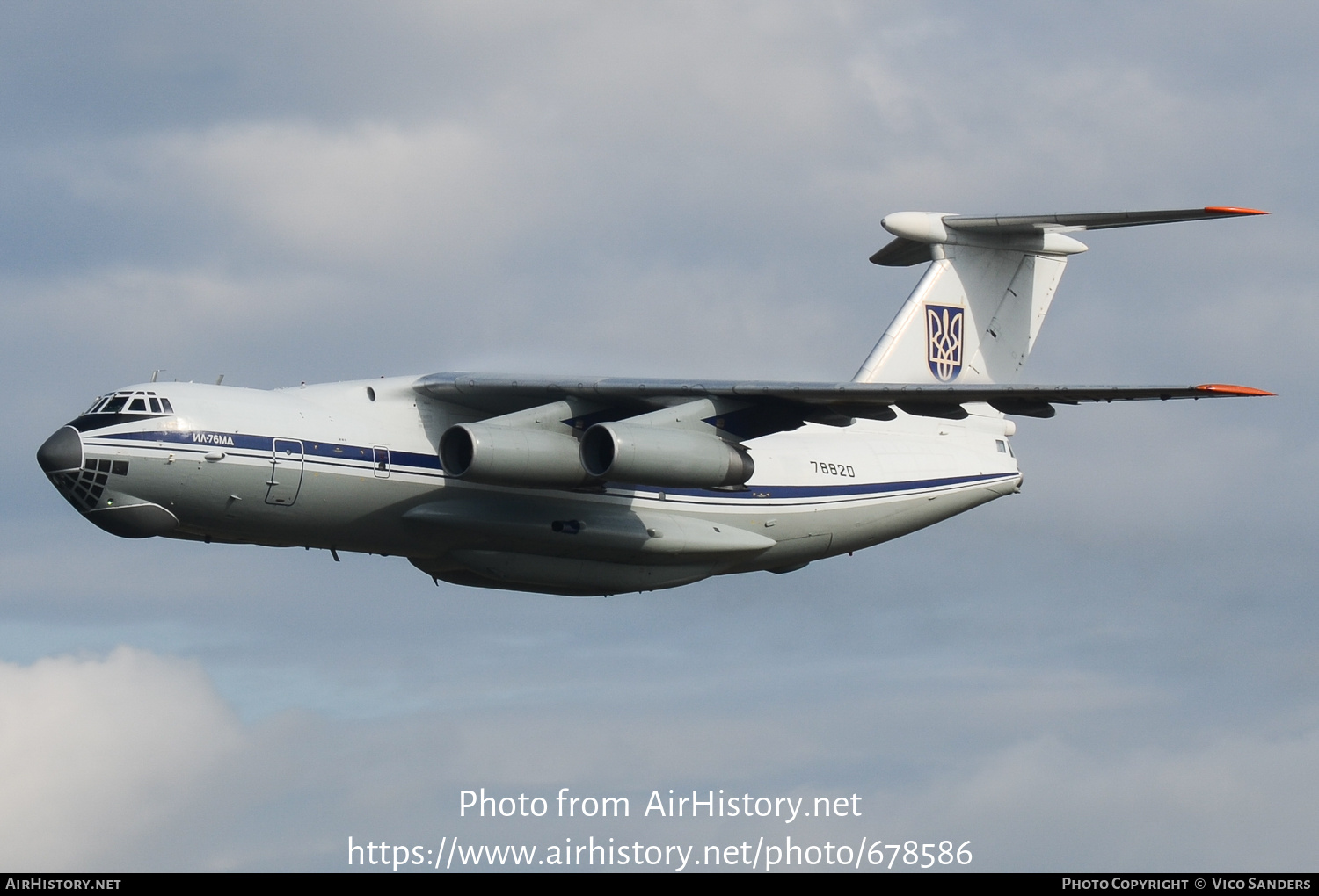 Aircraft Photo of 78820 | Ilyushin Il-76MD | Ukraine - Air Force | AirHistory.net #678586