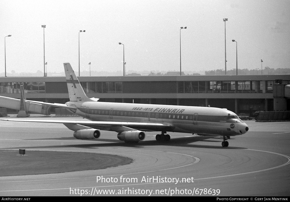 Aircraft Photo of OH-LFT | McDonnell Douglas DC-8-62CF | Finnair | AirHistory.net #678639