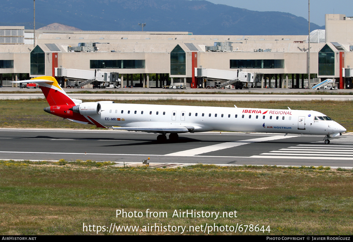 Aircraft Photo of EC-MRI | Bombardier CRJ-1000 (CL-600-2E25) | Iberia Regional | AirHistory.net #678644