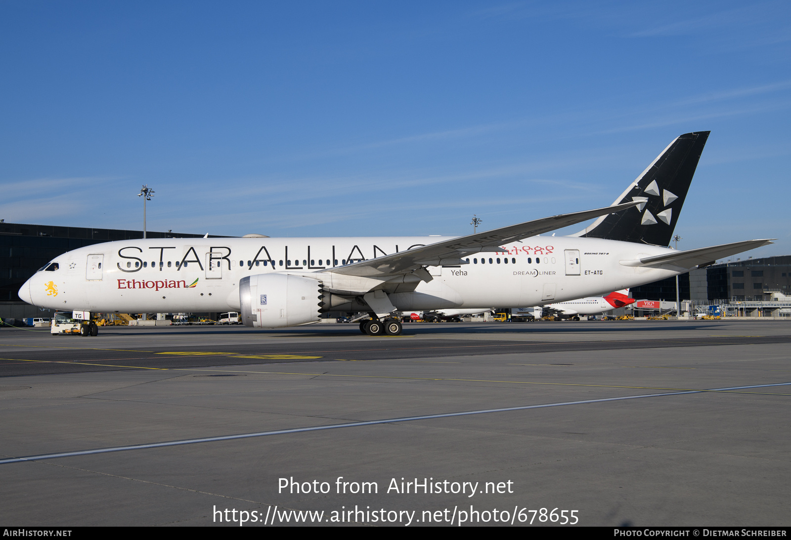 Aircraft Photo of ET-ATG | Boeing 787-8 Dreamliner | Ethiopian Airlines | AirHistory.net #678655