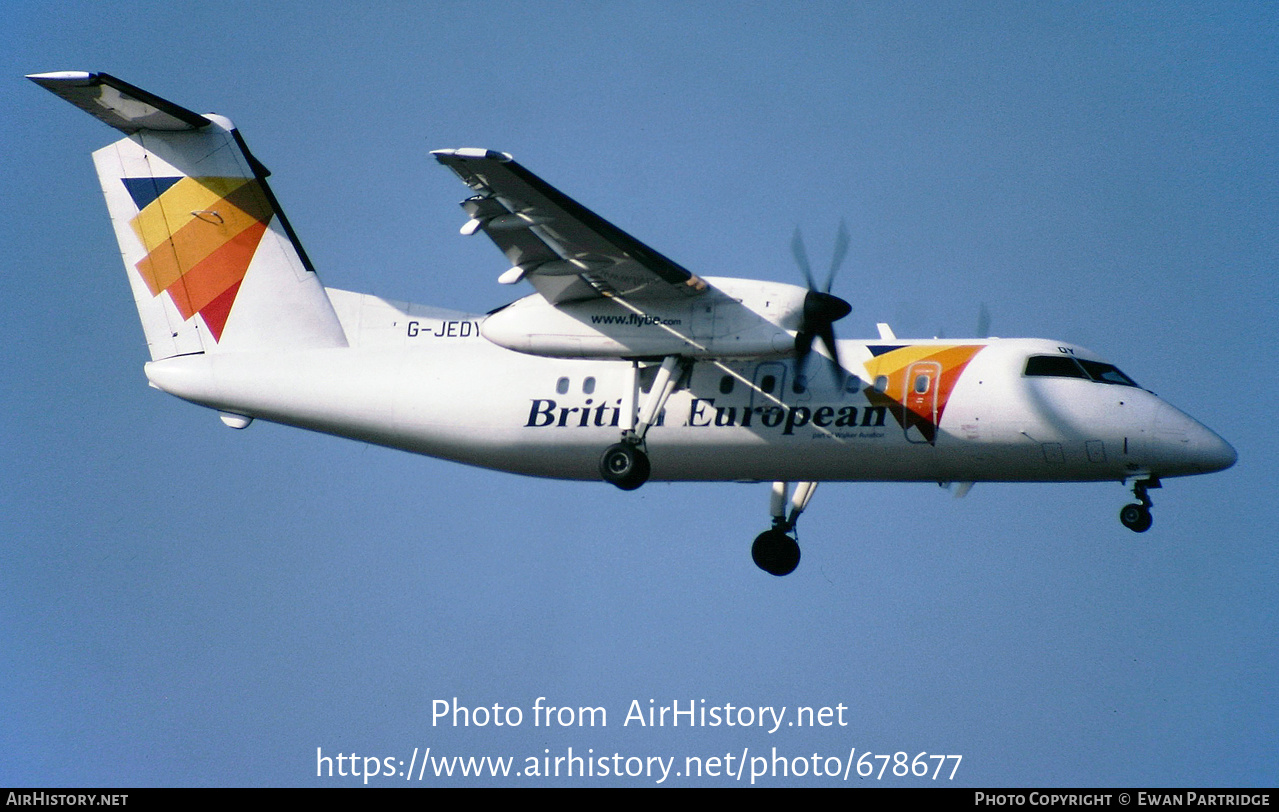 Aircraft Photo of G-JEDY | Bombardier DHC-8-201BQ Dash 8 | Flybe - British European | AirHistory.net #678677