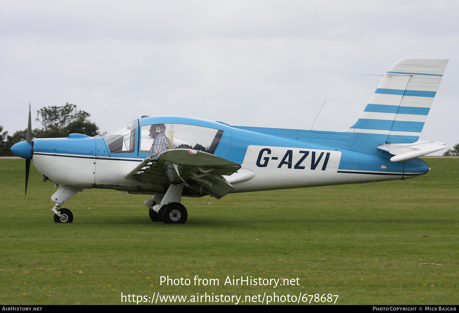 Aircraft Photo of G-AZVI | Socata MS-892A Rallye Commodore 150 | AirHistory.net #678687