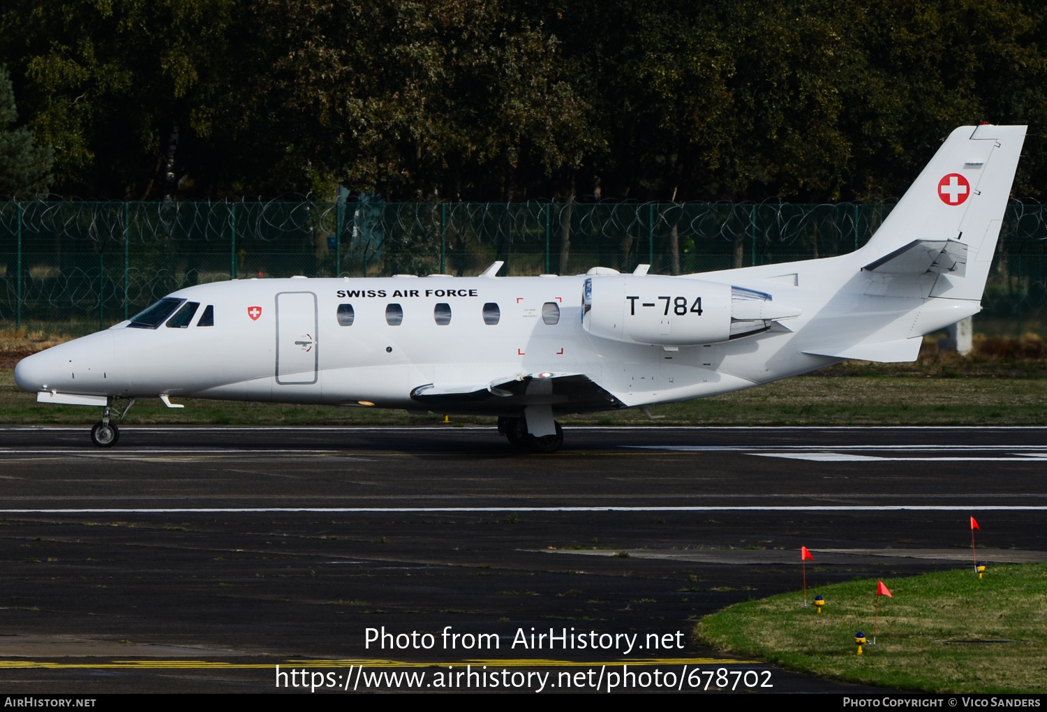 Aircraft Photo of T-784 | Cessna 560XL Citation Excel | Switzerland - Air Force | AirHistory.net #678702