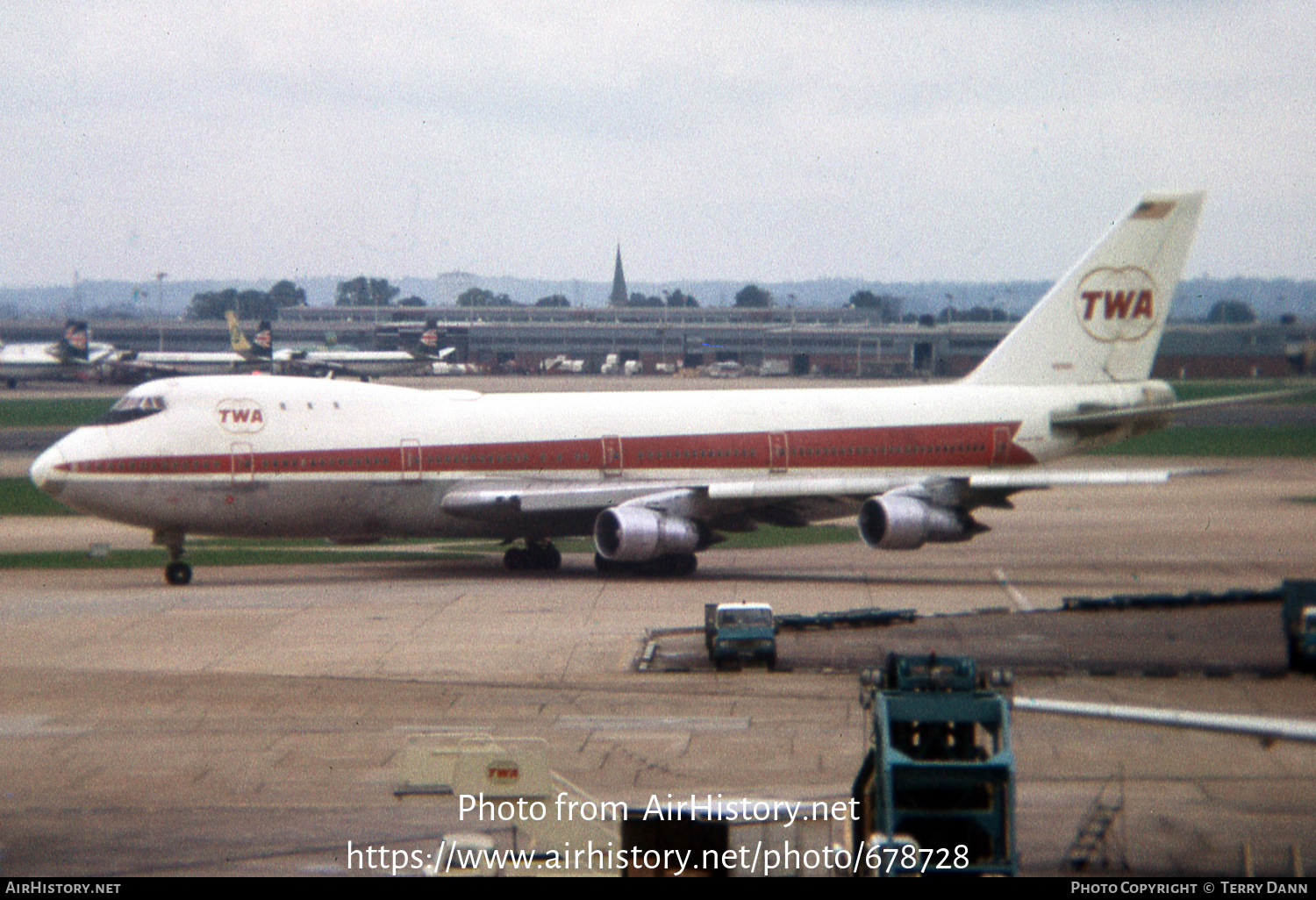 Aircraft Photo of N93106 | Boeing 747-131 | Trans World Airlines - TWA | AirHistory.net #678728