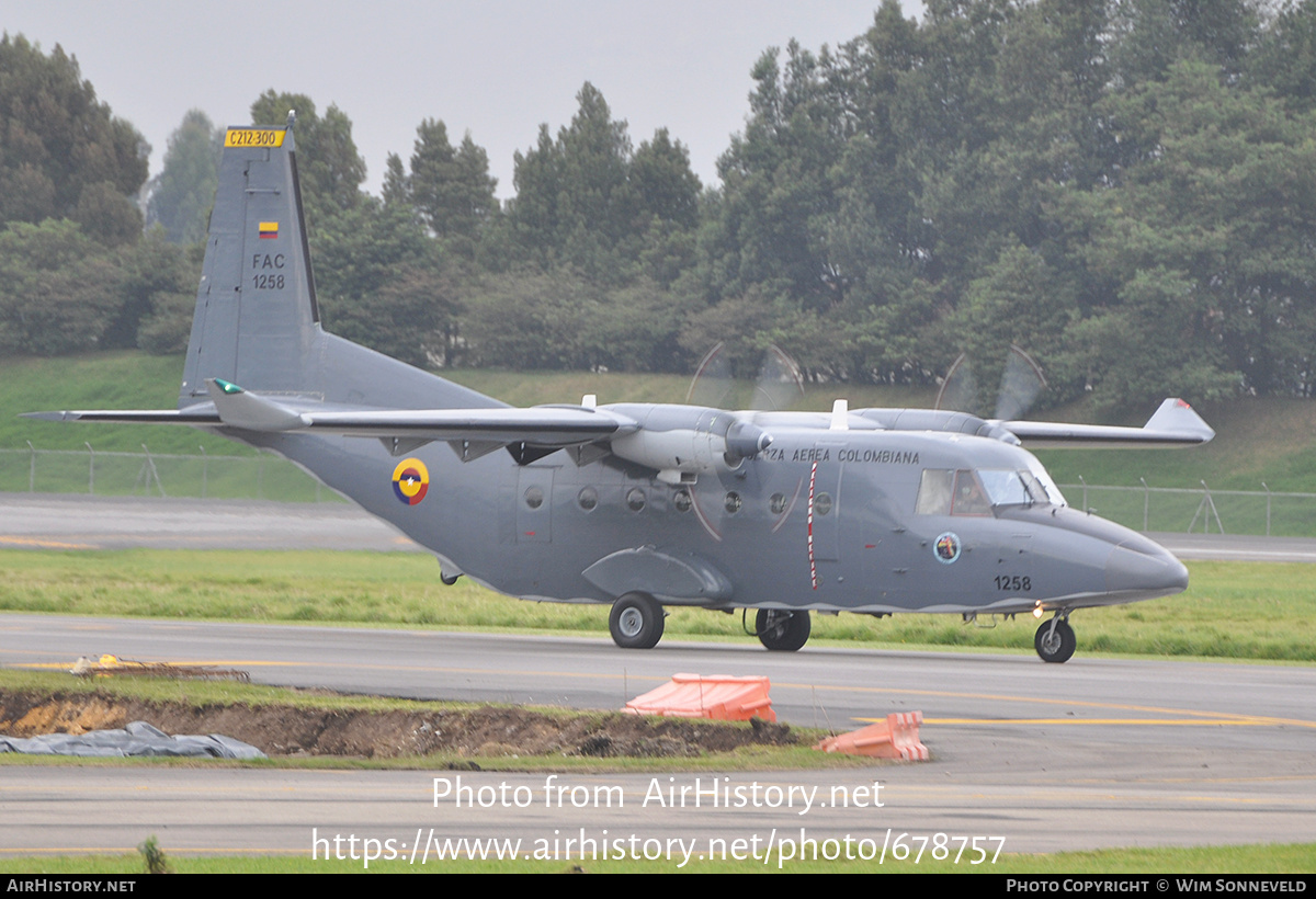 Aircraft Photo of FAC1258 | CASA C-212-300M Aviocar | Colombia - Air Force | AirHistory.net #678757