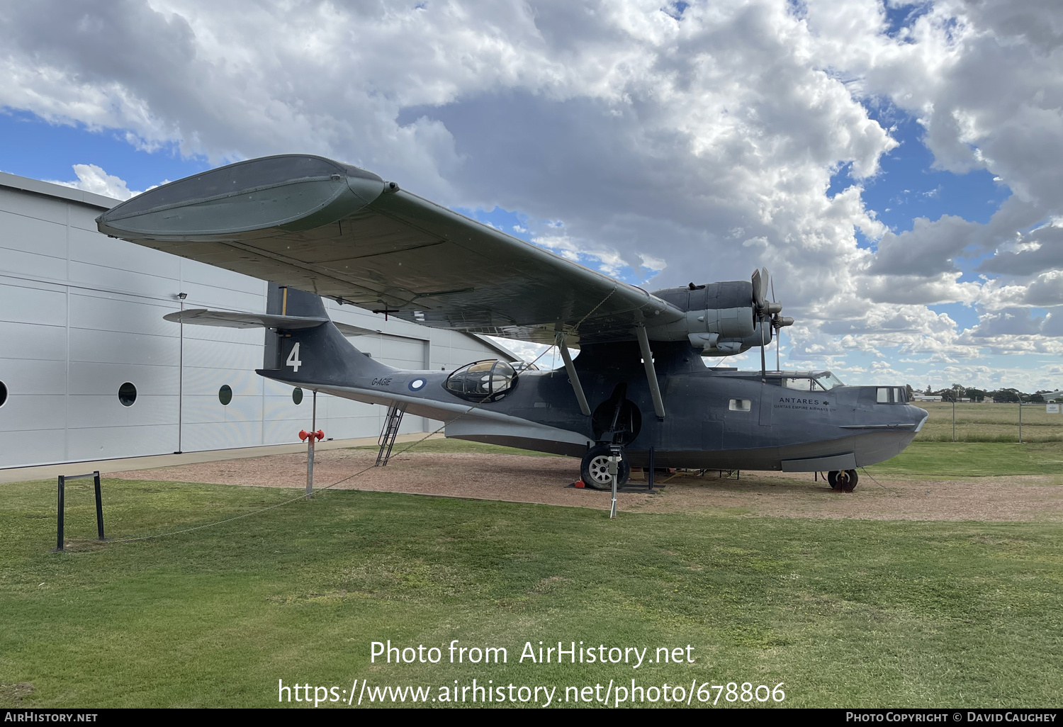 Aircraft Photo of VH-EAX / G-AGIE | Consolidated PBY-6A Catalina | Qantas Empire Airways - QEA | AirHistory.net #678806