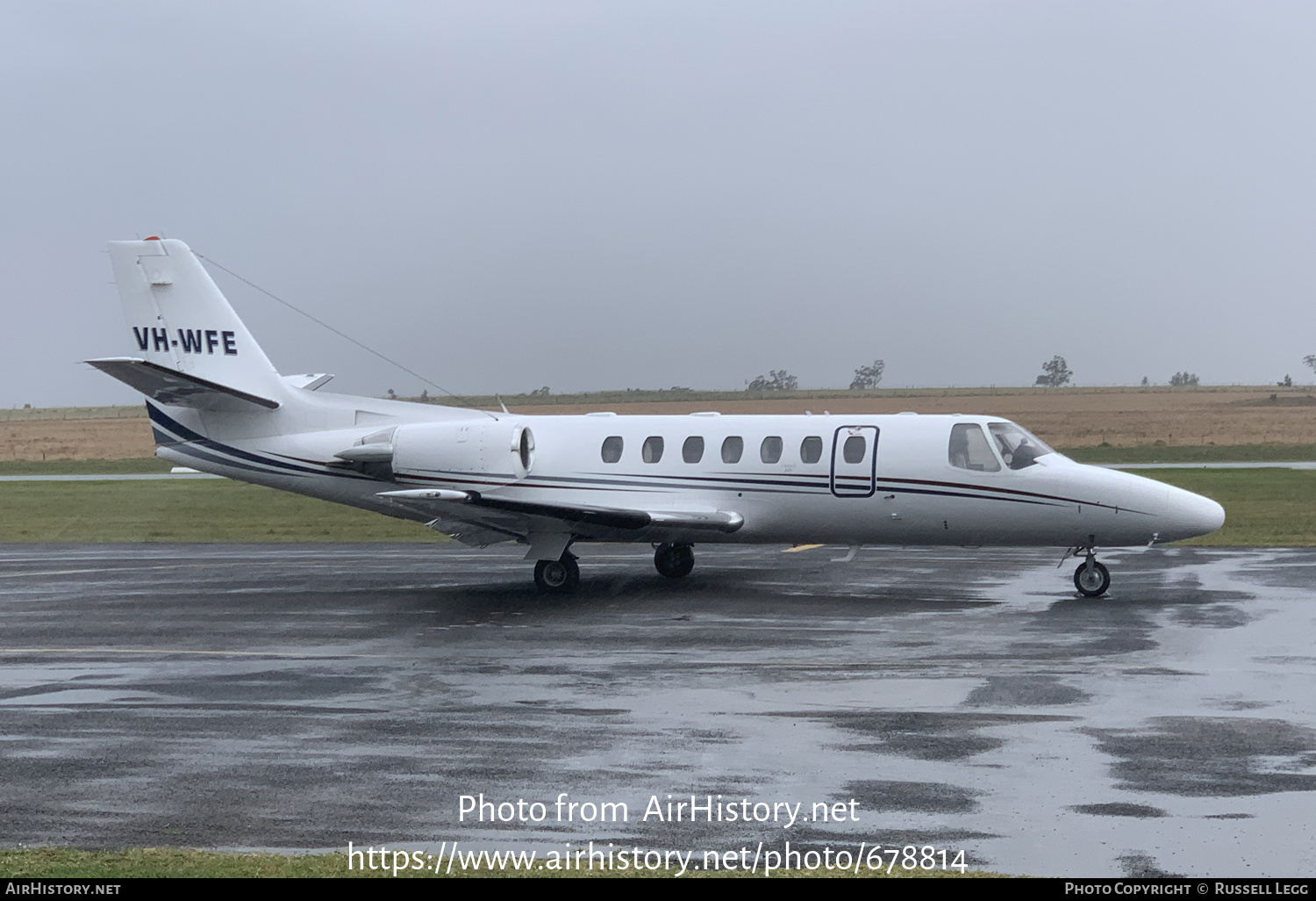 Aircraft Photo of VH-WFE | Cessna 560 Citation Ultra | AirHistory.net #678814