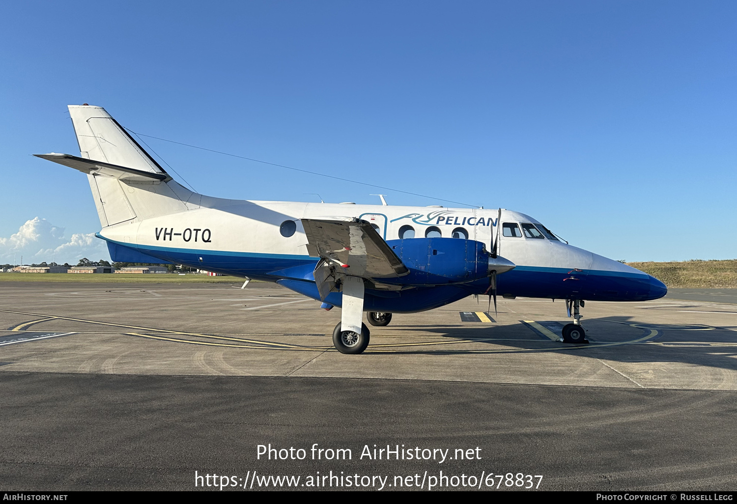 Aircraft Photo of VH-OTQ | British Aerospace BAe-3202 Jetstream Super 31 | FlyPelican | AirHistory.net #678837