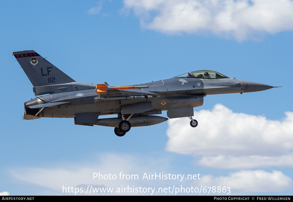 Aircraft Photo of 97-0112 / 112 | General Dynamics F-16C Fighting Falcon | USA - Air Force | AirHistory.net #678863