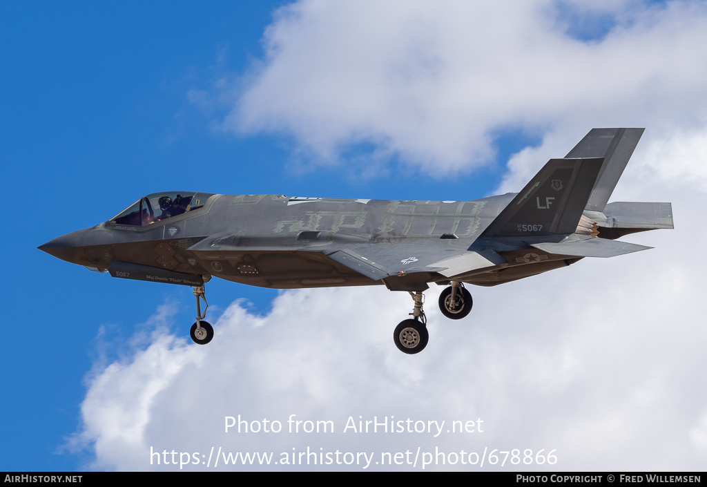 Aircraft Photo of 13-5067 / AF13-5067 | Lockheed Martin F-35A Lightning II | USA - Air Force | AirHistory.net #678866