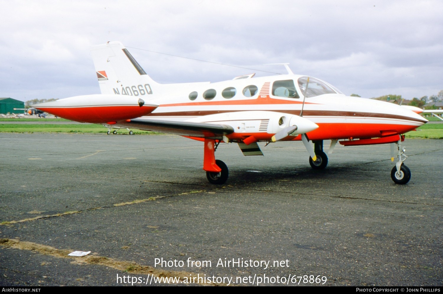 Aircraft Photo of N4066Q | Cessna 401 | AirHistory.net #678869