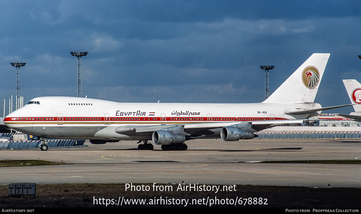 Aircraft Photo of 9K-ADA | Boeing 747-269BM | EgyptAir | AirHistory.net ...