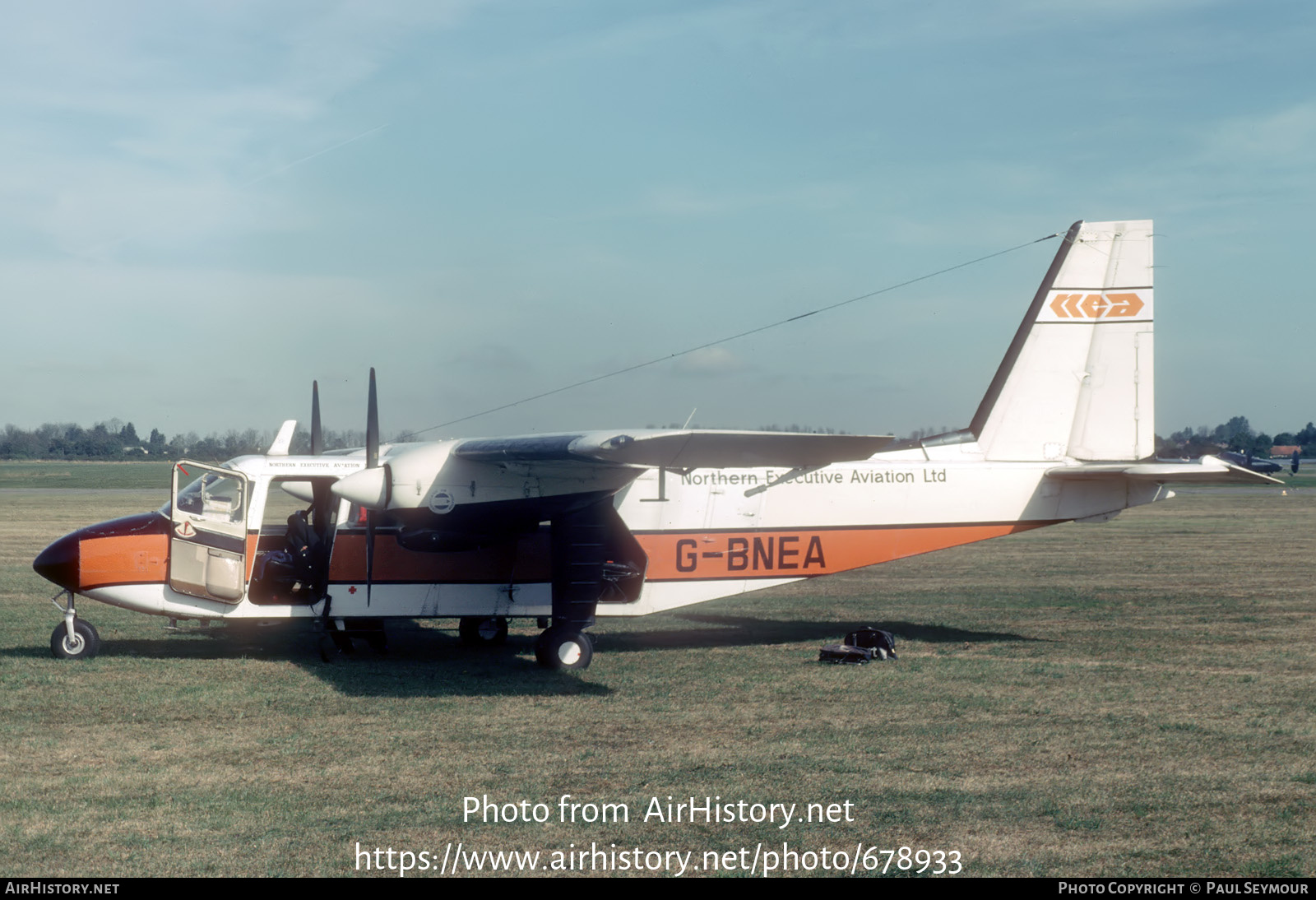 Aircraft Photo of G-BNEA | Britten-Norman BN-2A-26 Islander | Northern Executive Aviation | AirHistory.net #678933