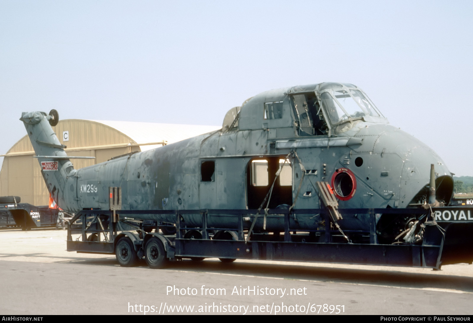 Aircraft Photo of XM299 | Westland WS-58 Wessex HC.2 | UK - Air Force | AirHistory.net #678951