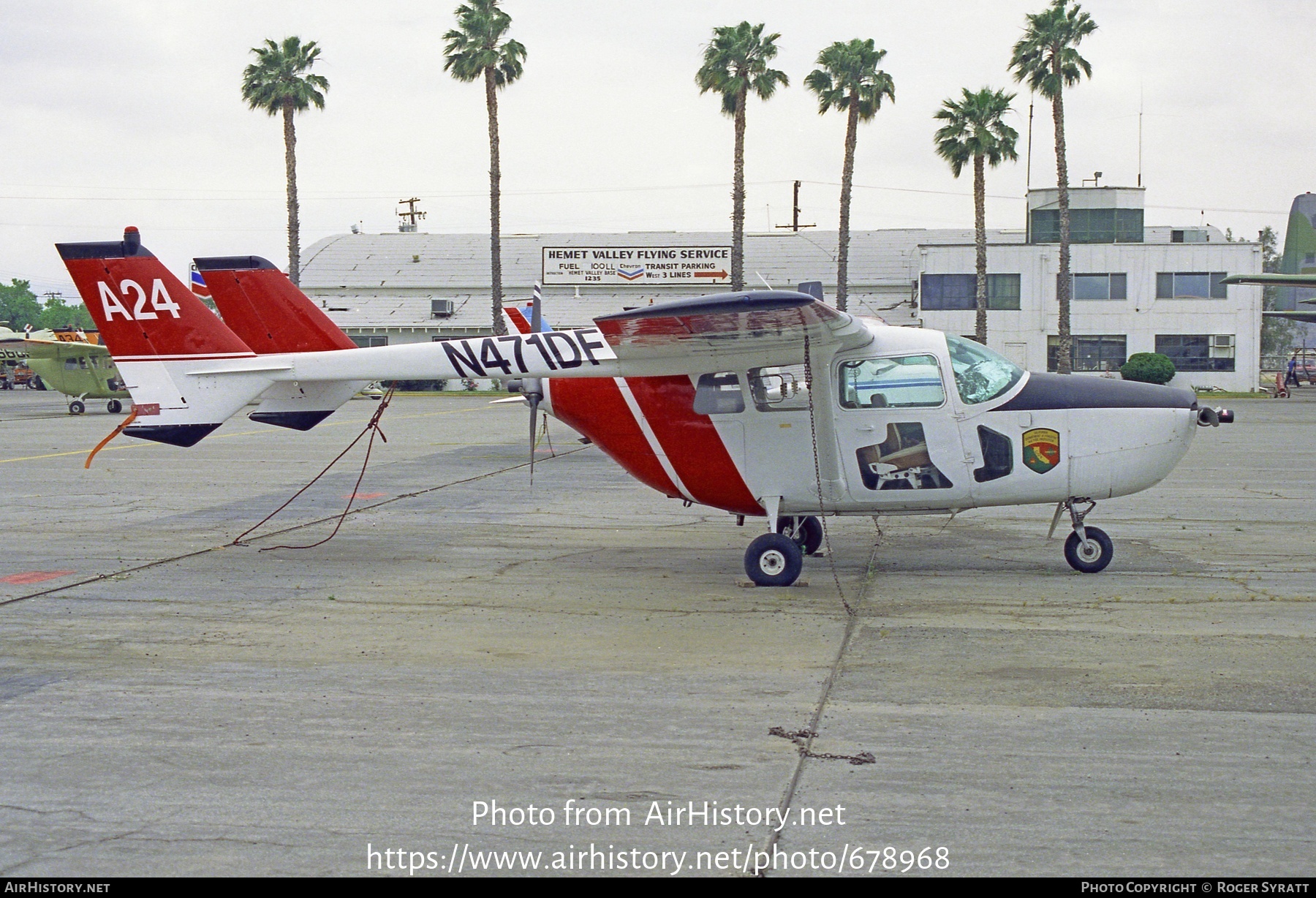 Aircraft Photo of N471DF | Cessna O-2A Super Skymaster | California Department of Forestry - CDF | AirHistory.net #678968