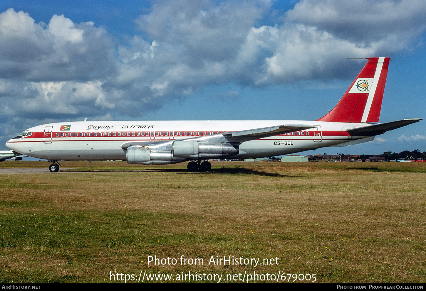 Aircraft Photo of C5-GOB | Boeing 707-123B | Guyana Airways | AirHistory.net #679005