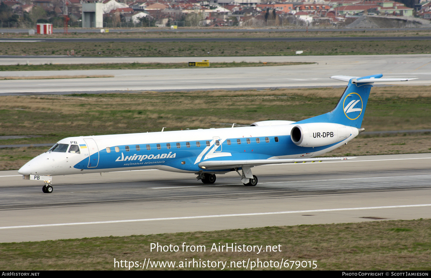 Aircraft Photo of UR-DPB | Embraer ERJ-145LR (EMB-145LR) | Dniproavia | AirHistory.net #679015