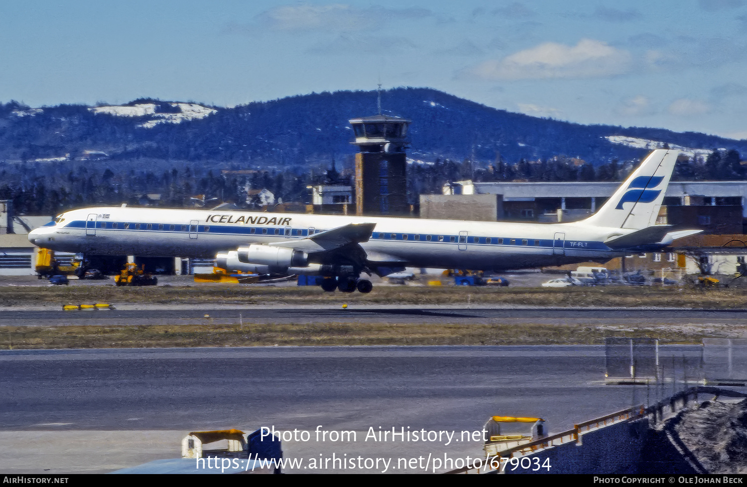 Aircraft Photo of TF-FLT | McDonnell Douglas DC-8-63 | Icelandair | AirHistory.net #679034
