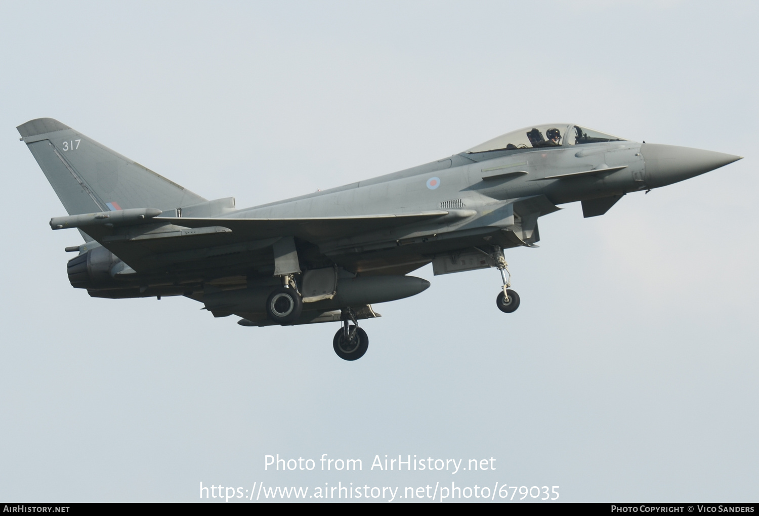 Aircraft Photo of ZK317 | Eurofighter EF-2000 Typhoon FGR4 | UK - Air Force | AirHistory.net #679035