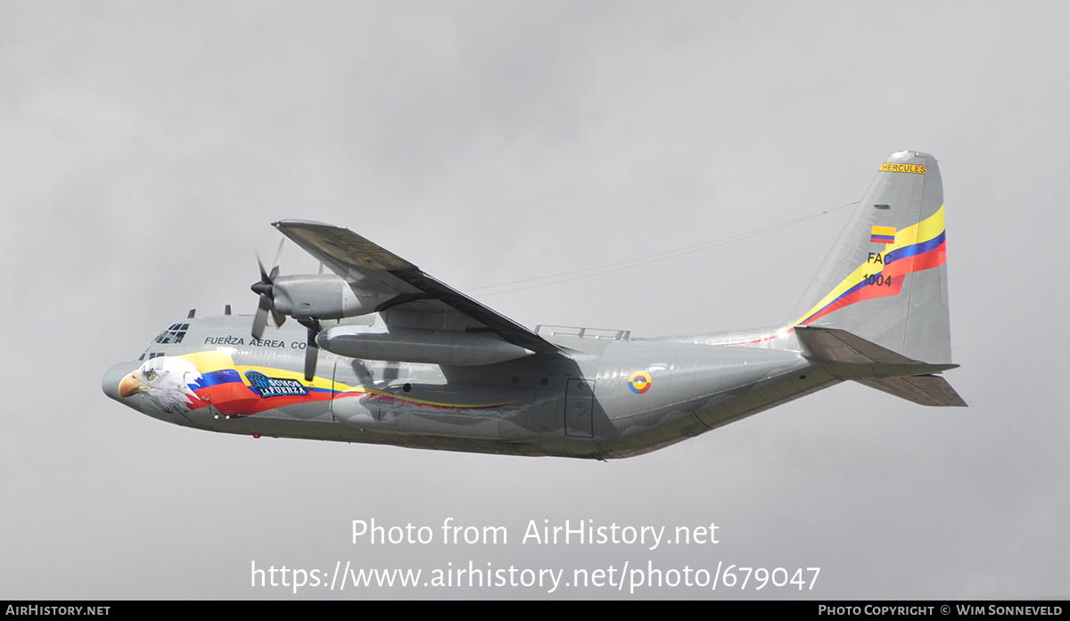 Aircraft Photo of FAC1004 | Lockheed C-130H Hercules | Colombia - Air Force | AirHistory.net #679047