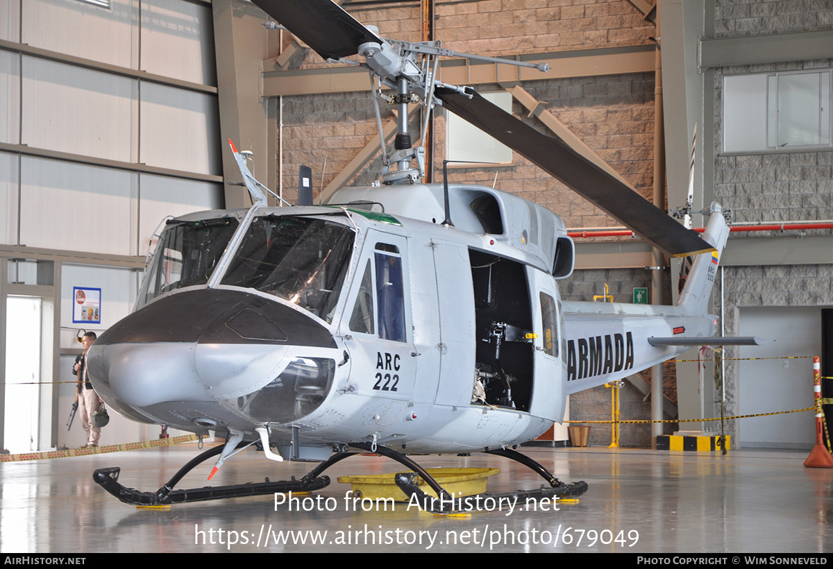 Aircraft Photo of ARC222 | Bell UH-1N Iroquois | Colombia - Navy | AirHistory.net #679049