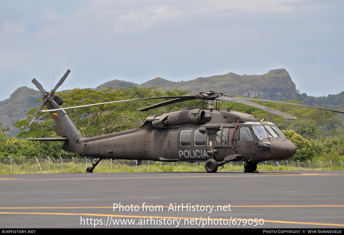 Aircraft Photo of PNC0608 | Sikorsky UH-60L Black Hawk (S-70A) | Colombia - Police | AirHistory.net #679050