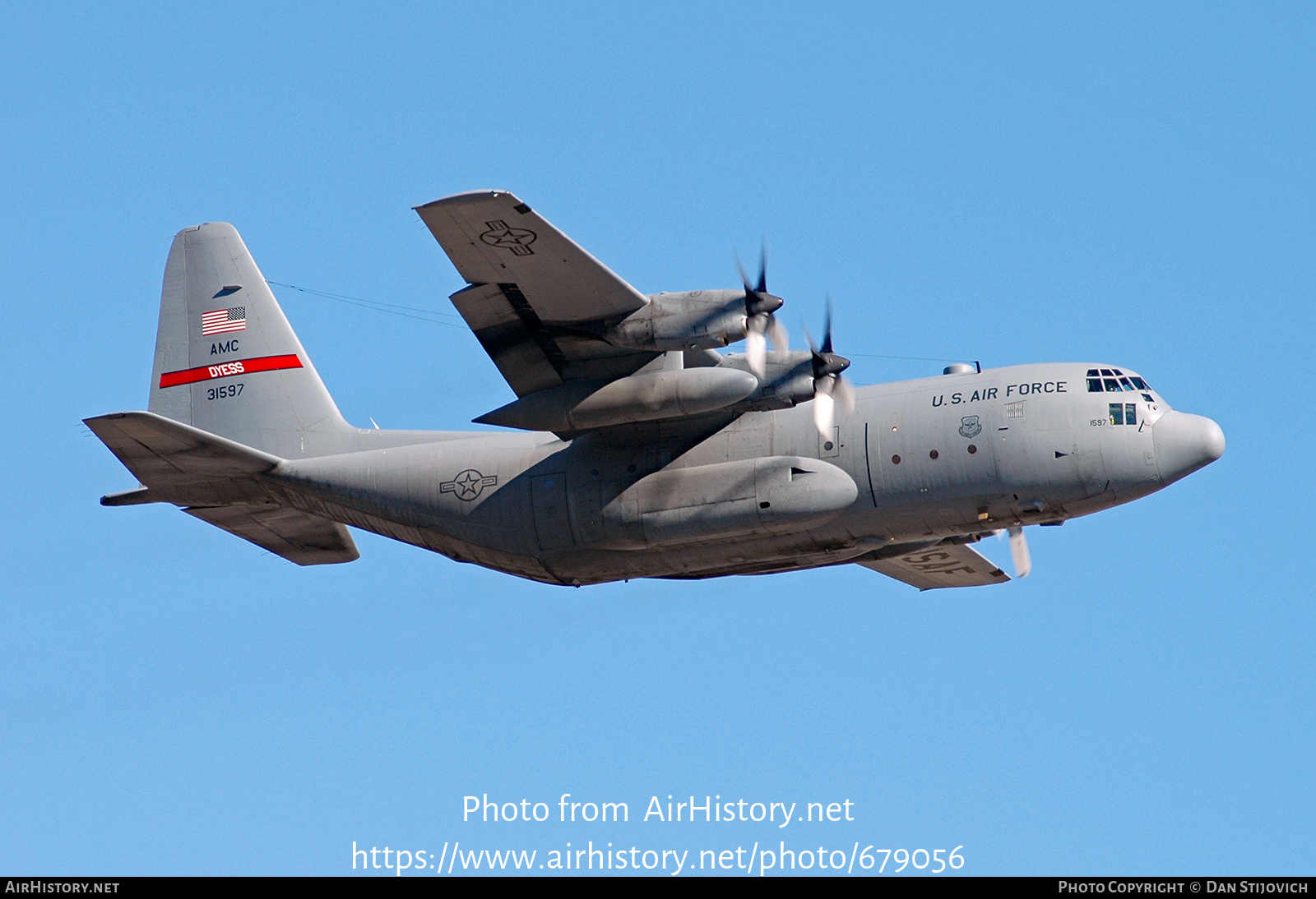 Aircraft Photo of 73-1597 / 31597 | Lockheed C-130H Hercules | USA - Air Force | AirHistory.net #679056