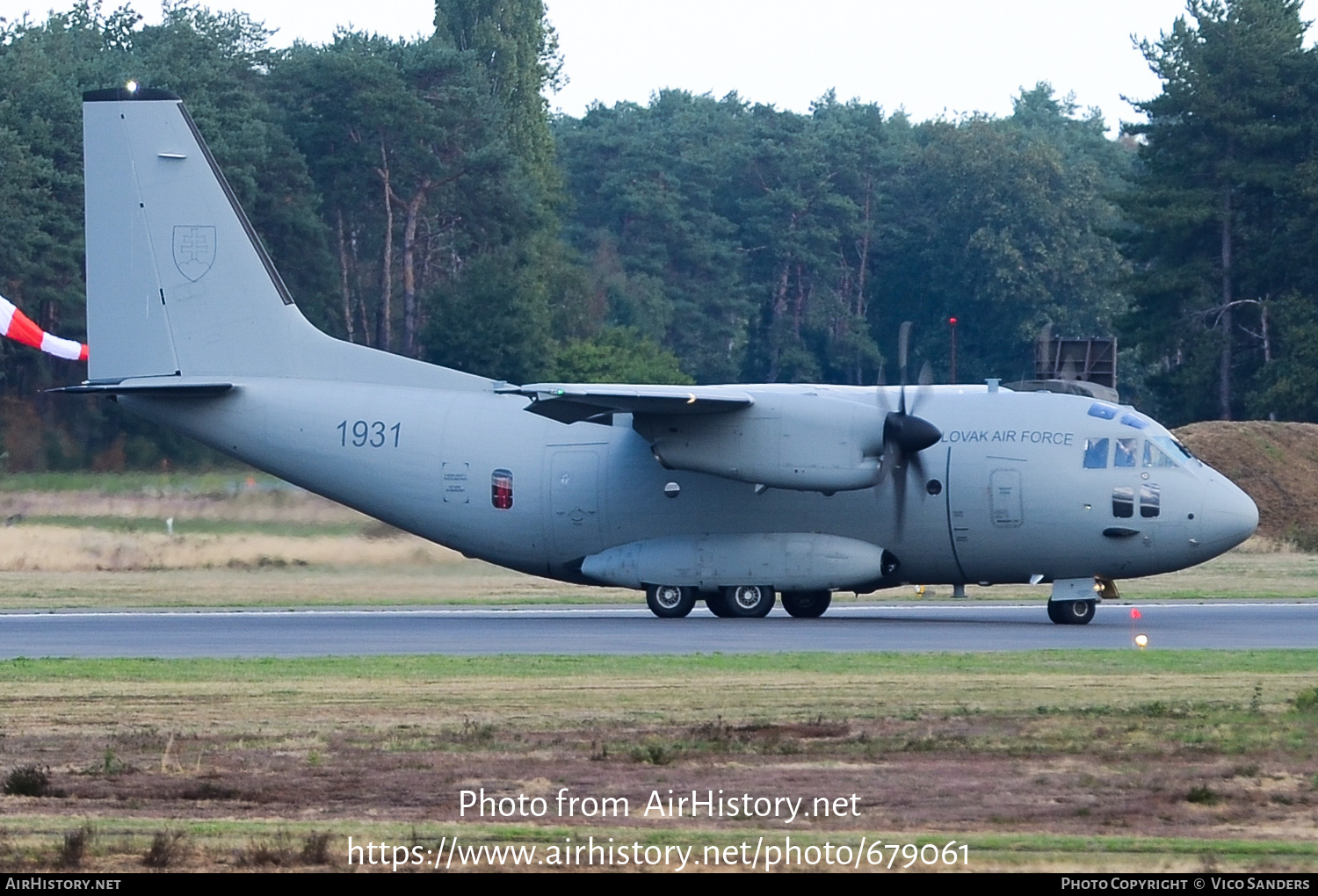 Aircraft Photo of 1931 | Alenia C-27J Spartan | Slovakia - Air Force | AirHistory.net #679061