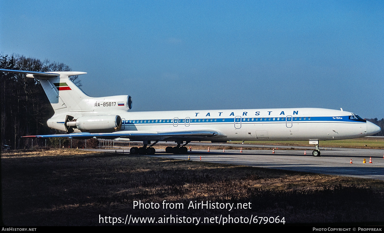 Aircraft Photo of RA-85817 | Tupolev Tu-154M | Tatarstan Government | AirHistory.net #679064