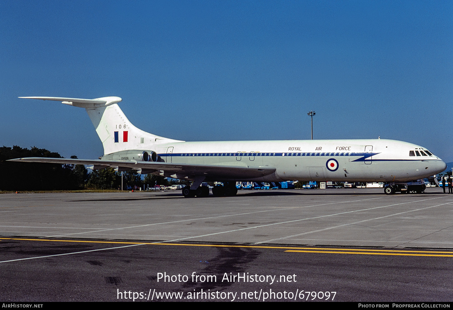 Aircraft Photo of XV106 | Vickers VC10 C.1 | UK - Air Force | AirHistory.net #679097