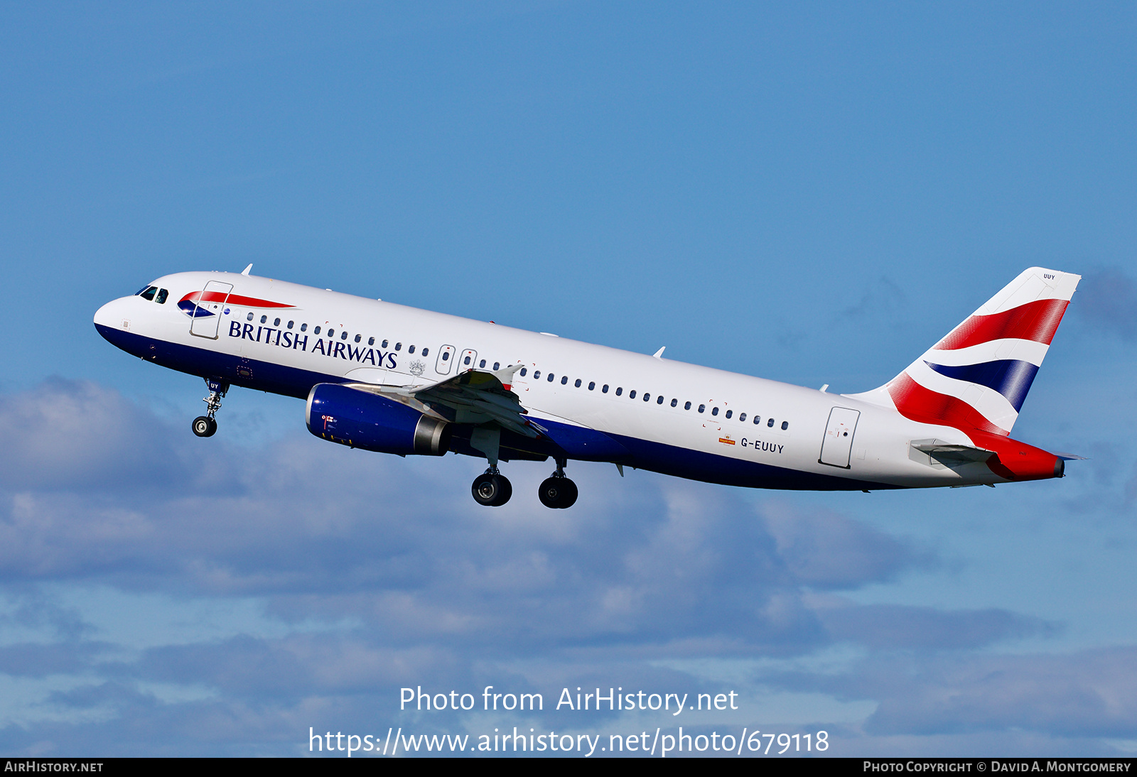 Aircraft Photo of G-EUUY | Airbus A320-232 | British Airways | AirHistory.net #679118