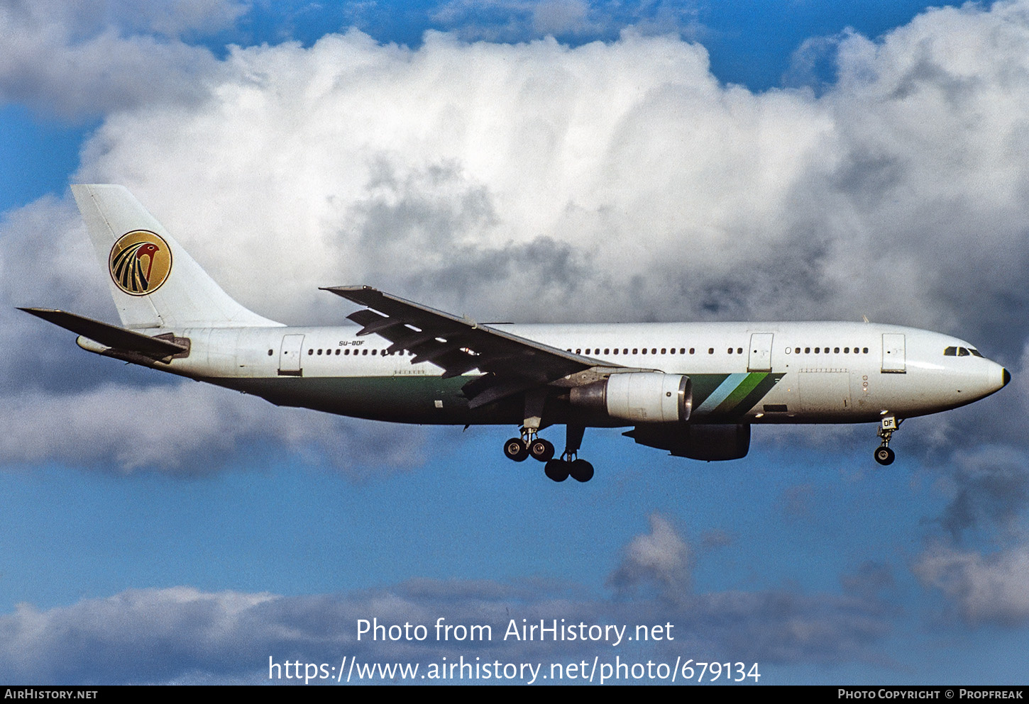 Aircraft Photo of SU-BDF | Airbus A300B4-203 | EgyptAir | AirHistory.net #679134